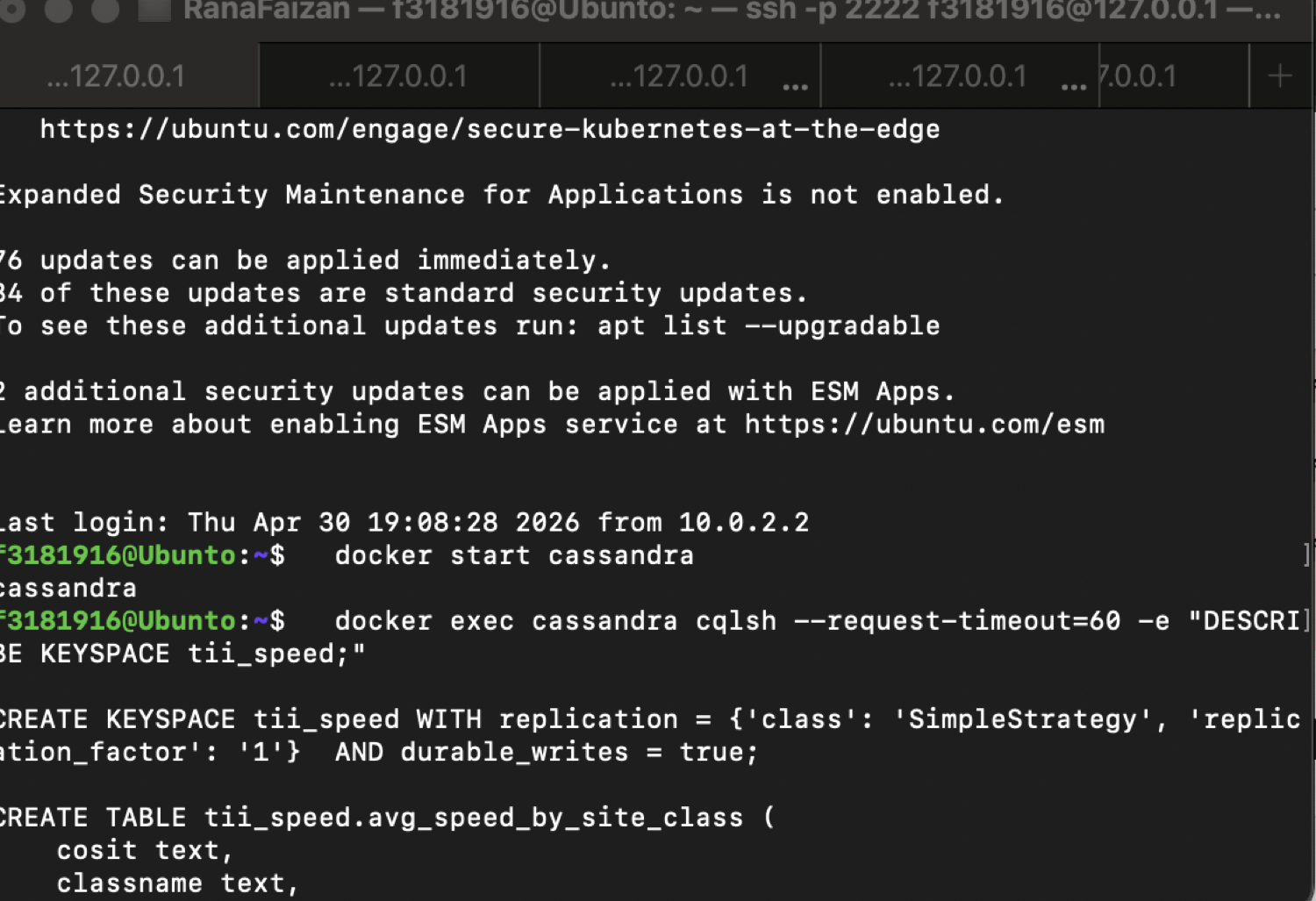 Big Data Streaming Pipeline - Spark, Kafka, Cassandra & Hadoop screenshot 13